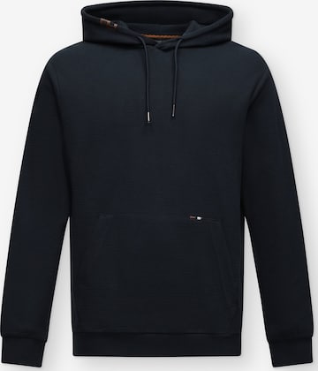 INDICODE JEANS Sweatshirt 'Zarside' i blå: framsida