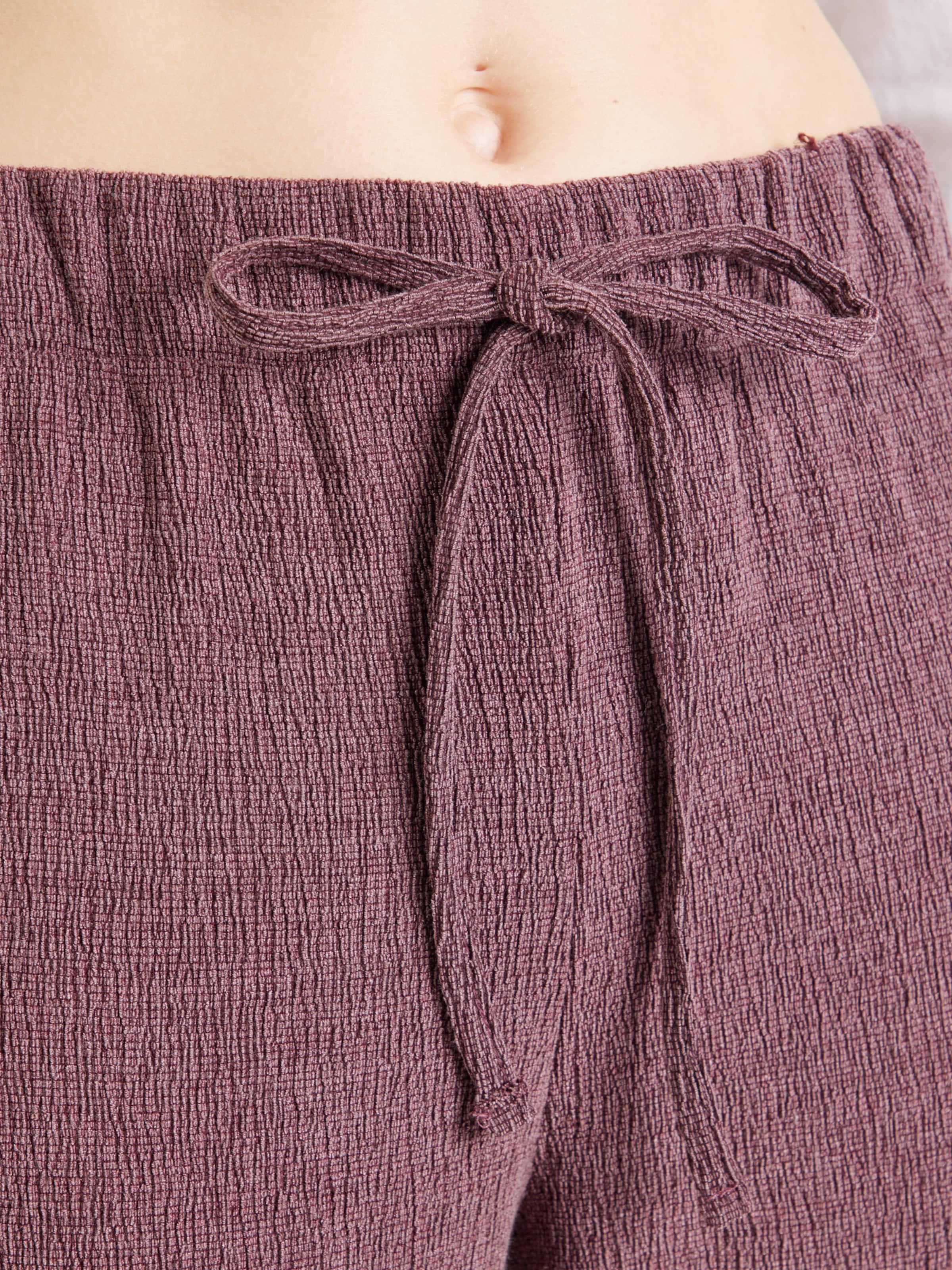 VERO MODA Wide leg Pants 'VMLUNA' in Wine Red | ABOUT YOU