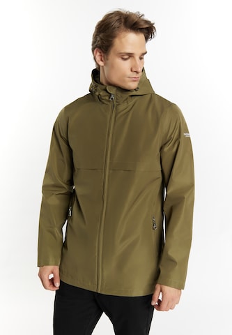 DreiMaster Maritim Weatherproof jacket in Green: front