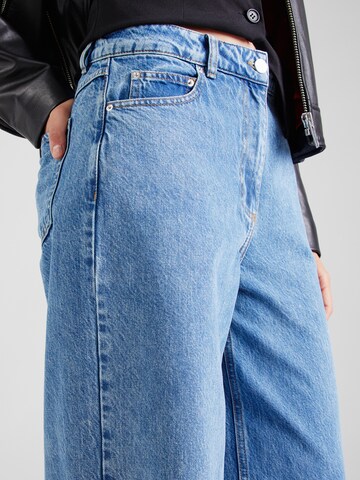 REMAIN Wide Leg Jeans 'Cocoon' i blå