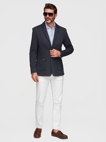 Ombre Slim Fit Businesshemd in Blau