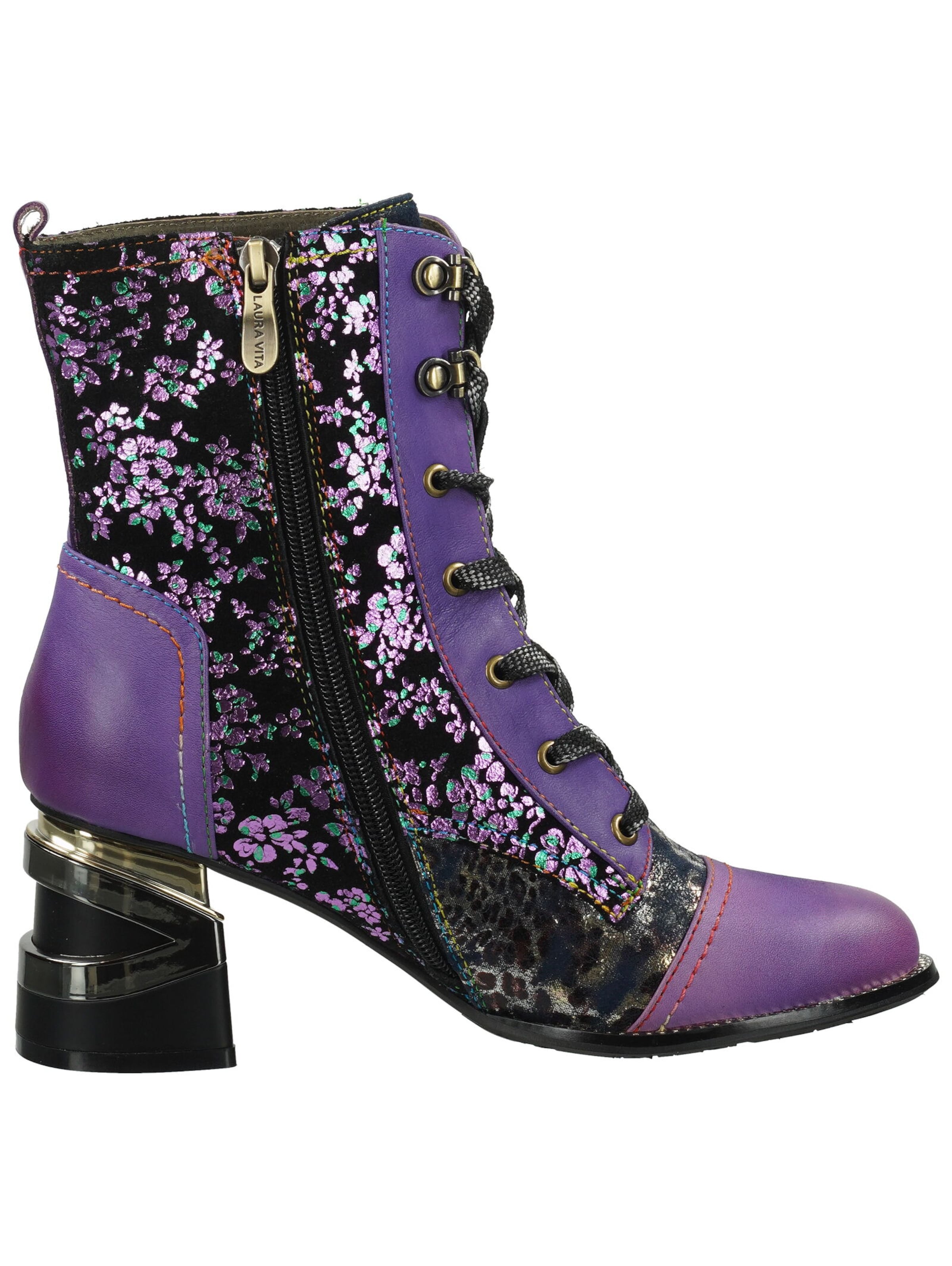 Laura Vita Stiefelette in Lila