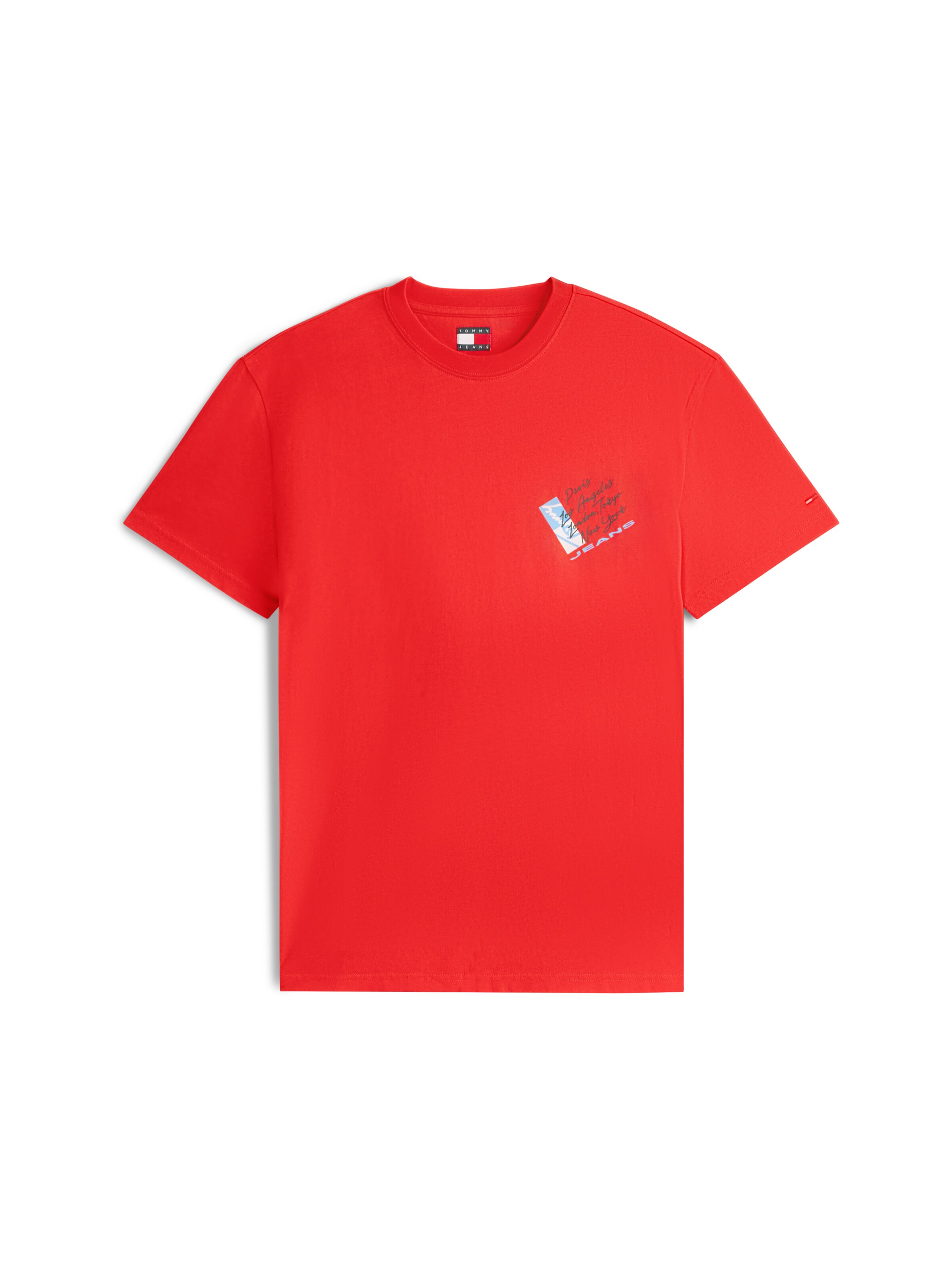 Tommy Jeans Shirt in Red: front