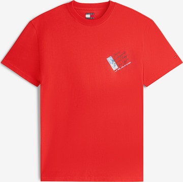 Tommy Jeans Shirt in Red: front