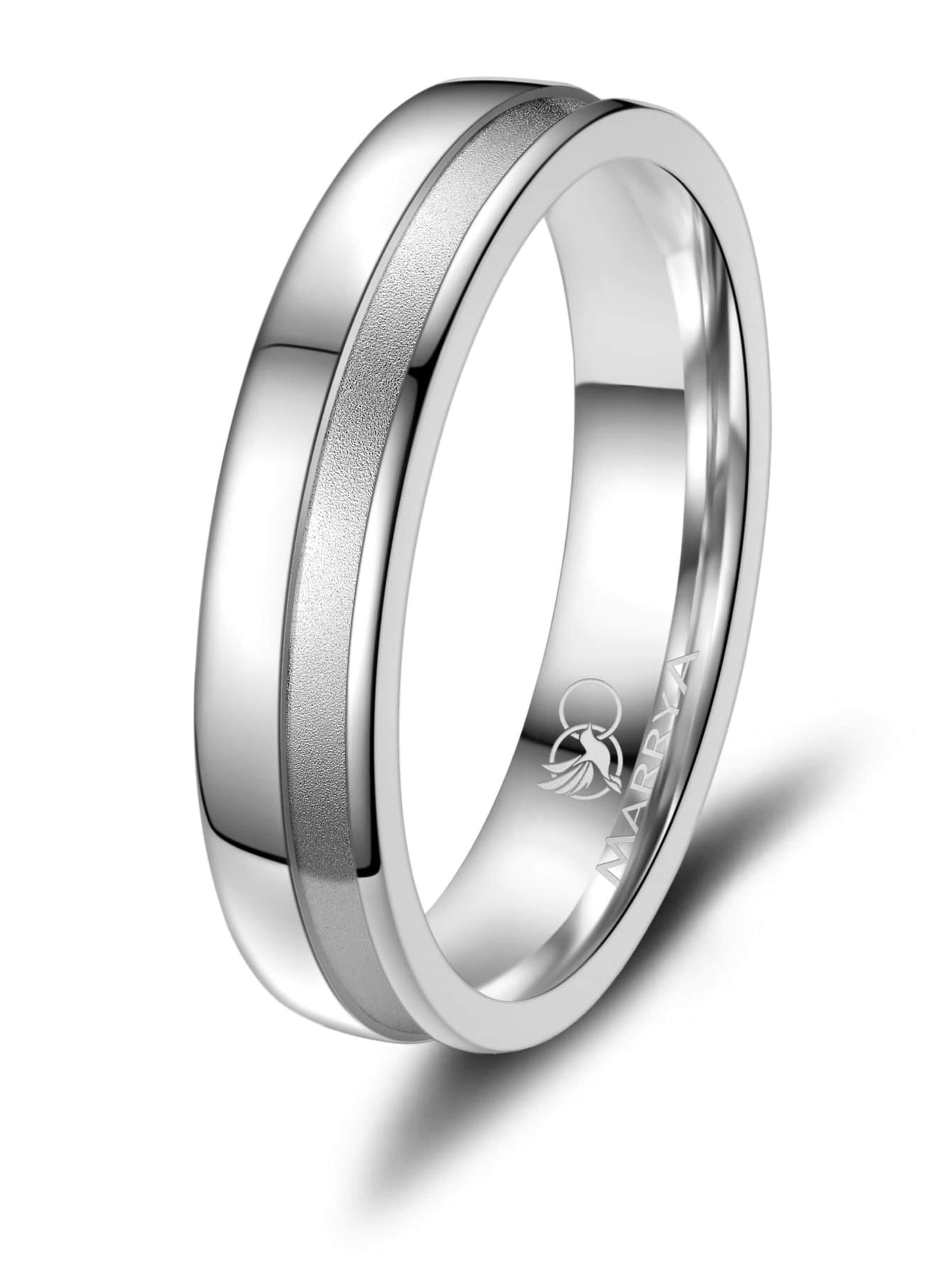 MARRYA - Anillo 'MARRYA SI-05 Ehering aus Silber' en plata: frente