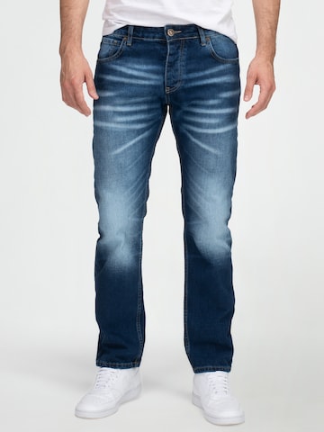 Lorenzo Loren Regular Jeans in Blue: front