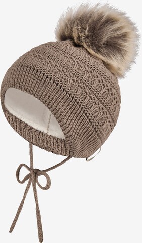 STERNTALER Mütze in Braun: Vorderseite