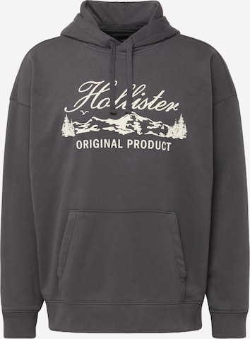 HOLLISTER Sweatshirt 'APAC EXCLUSIVE' in Grau: predná strana