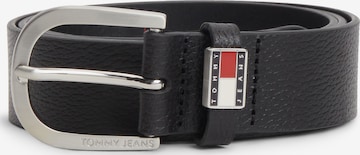 Tommy Jeans Belt 'RYAN 3.5' in Black: front