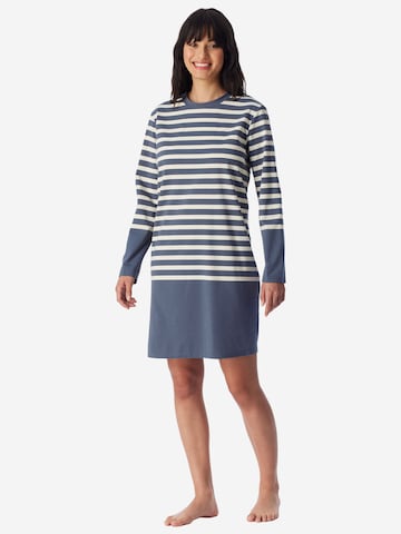 Chemise de nuit ' Casual Nightwear ' SCHIESSER en bleu : devant