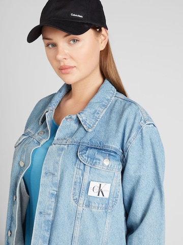 Calvin Klein Jeans Curve Jacke in Blau