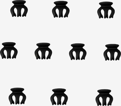 soho Hair accesoires Hårsmykke 'Etta Mini Hair Clips - Black' i 2.5 cm x 2.5 cm i sort, Produktvisning