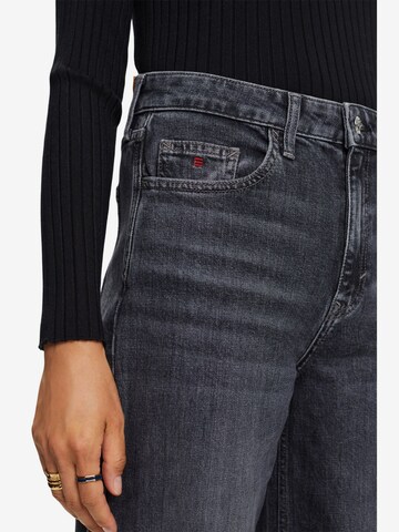 ESPRIT Flared Jeans in Zwart