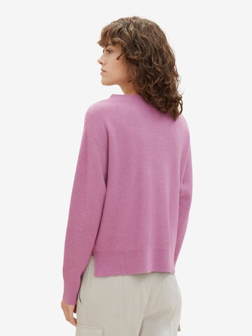 TOM TAILOR Pullover in Pink