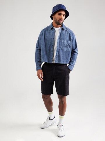 QUIKSILVER Regular fit Functioneel overhemd 'UNISIMPLECORDSH' in Blauw