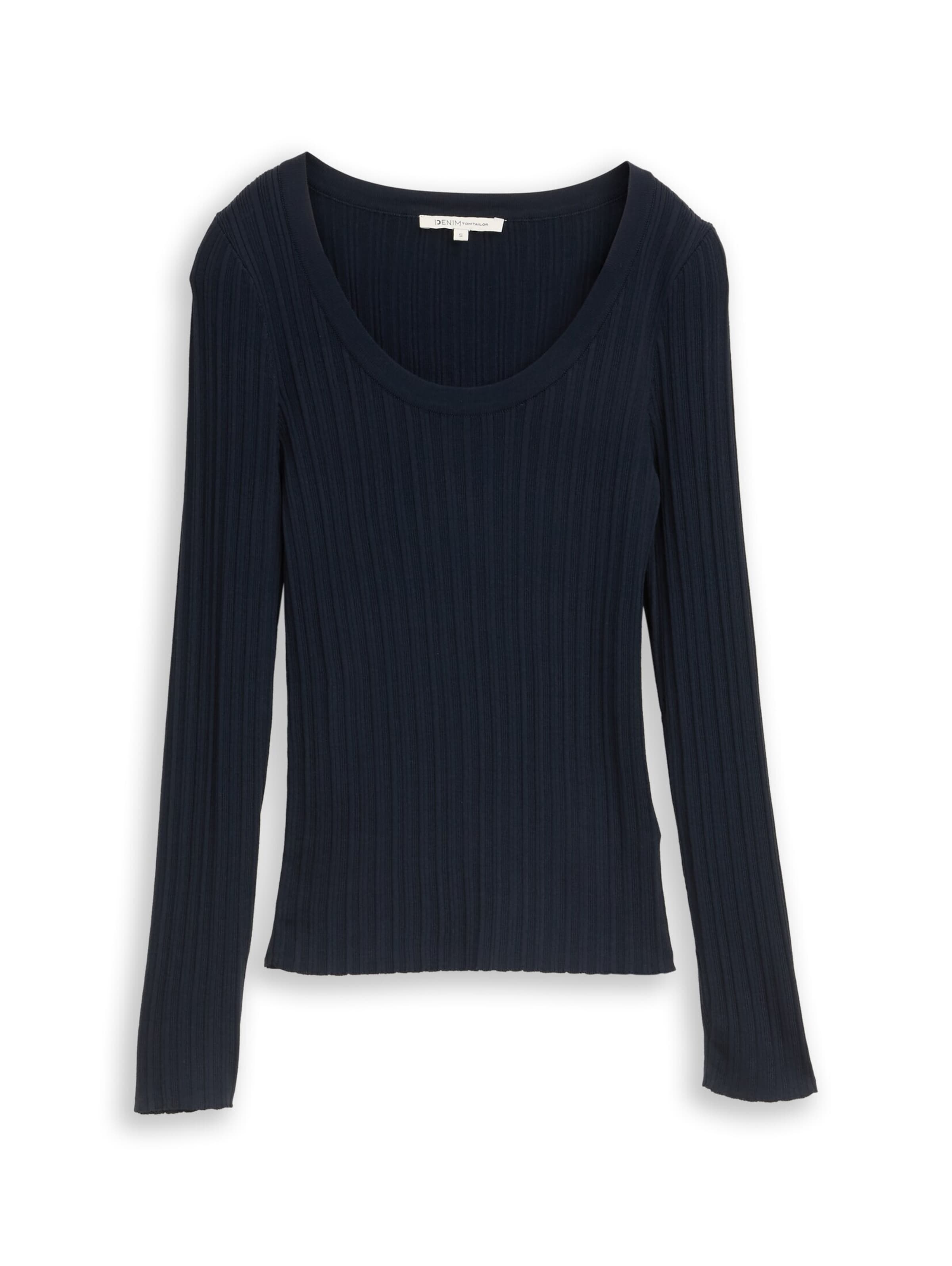 TOM TAILOR DENIM Pullover in Blau: Vorderseite