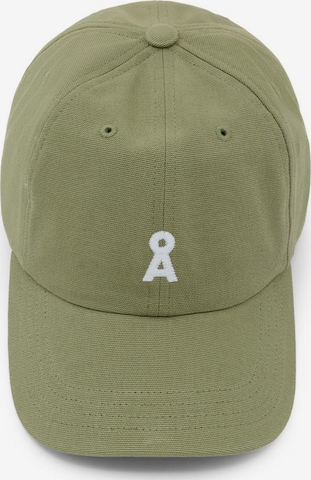 ARMEDANGELS Kapa 'YENAAS BOLD' | zelena barva: sprednja stran