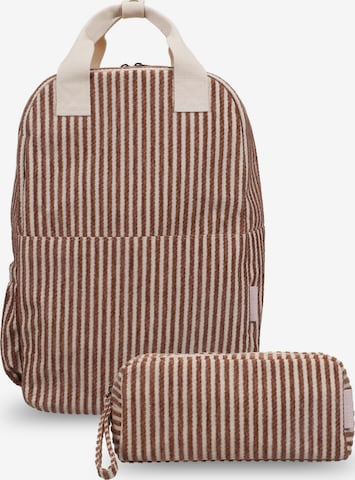 Høyde Rucksack in Braun: Vorderseite