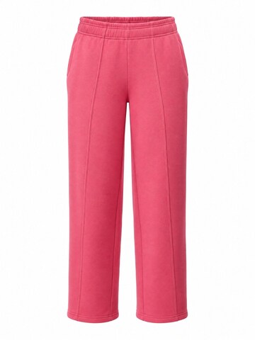 Pantalon 'Jogginghose' Ethiquet en rose : devant