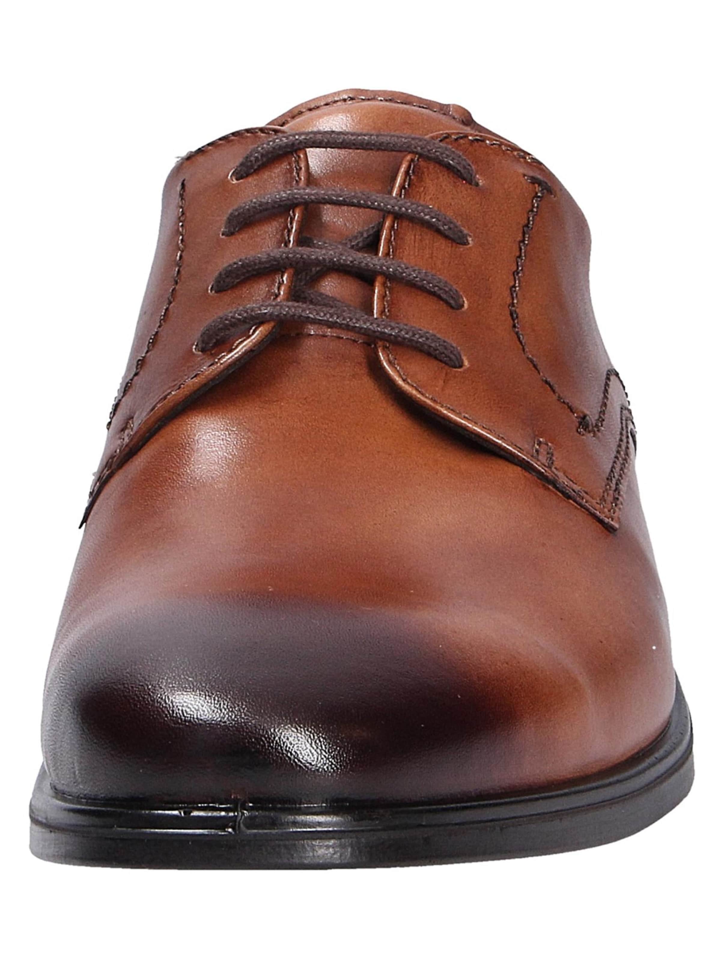 ECCO Schnürschuh 'Melbourne' in Braun