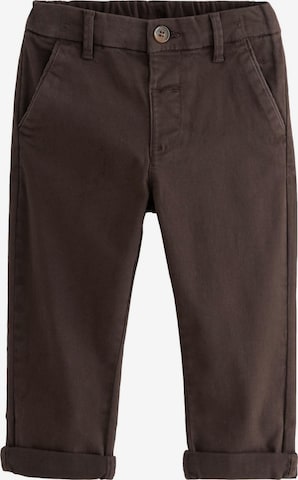 Next Trousers in Brown: front
