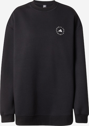 juoda ADIDAS BY STELLA MCCARTNEY Sportinio tipo megztinis 'Loose': priekis