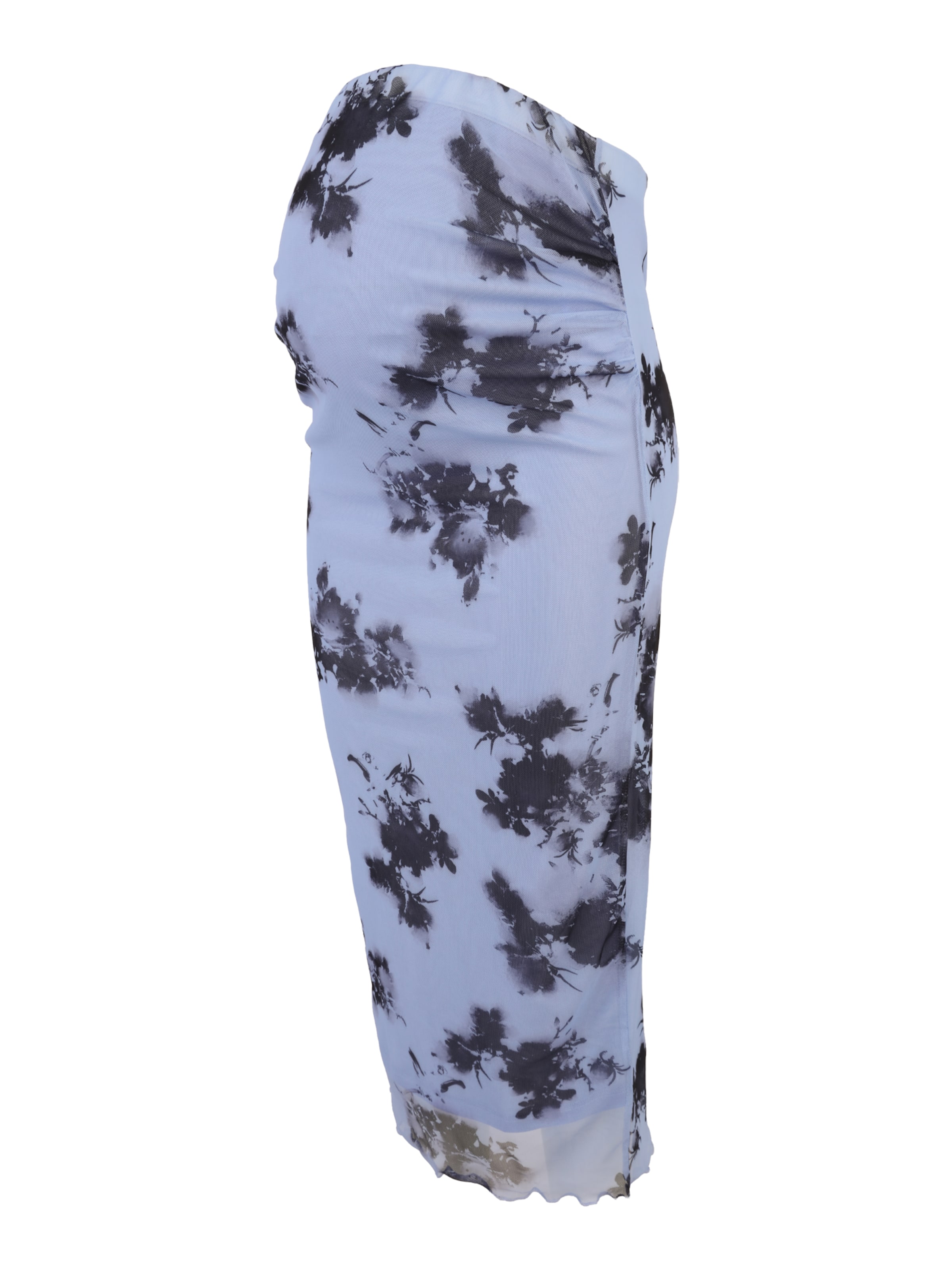 Only Maternity Rok 'OLMLOURA' in Blauw: voorkant