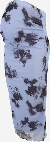 Jupe 'OLMLOURA' Only Maternity en bleu : devant