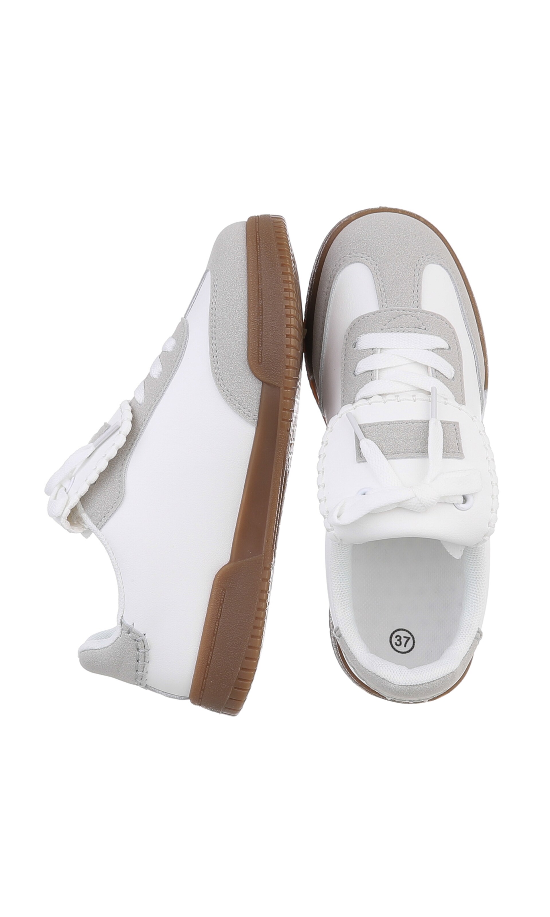 Ital-Design Sneaker in Weiß