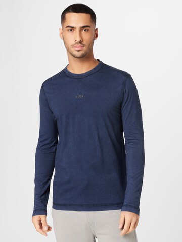 BOSS Shirt 'Tokkslong' in Blau: Vorderseite