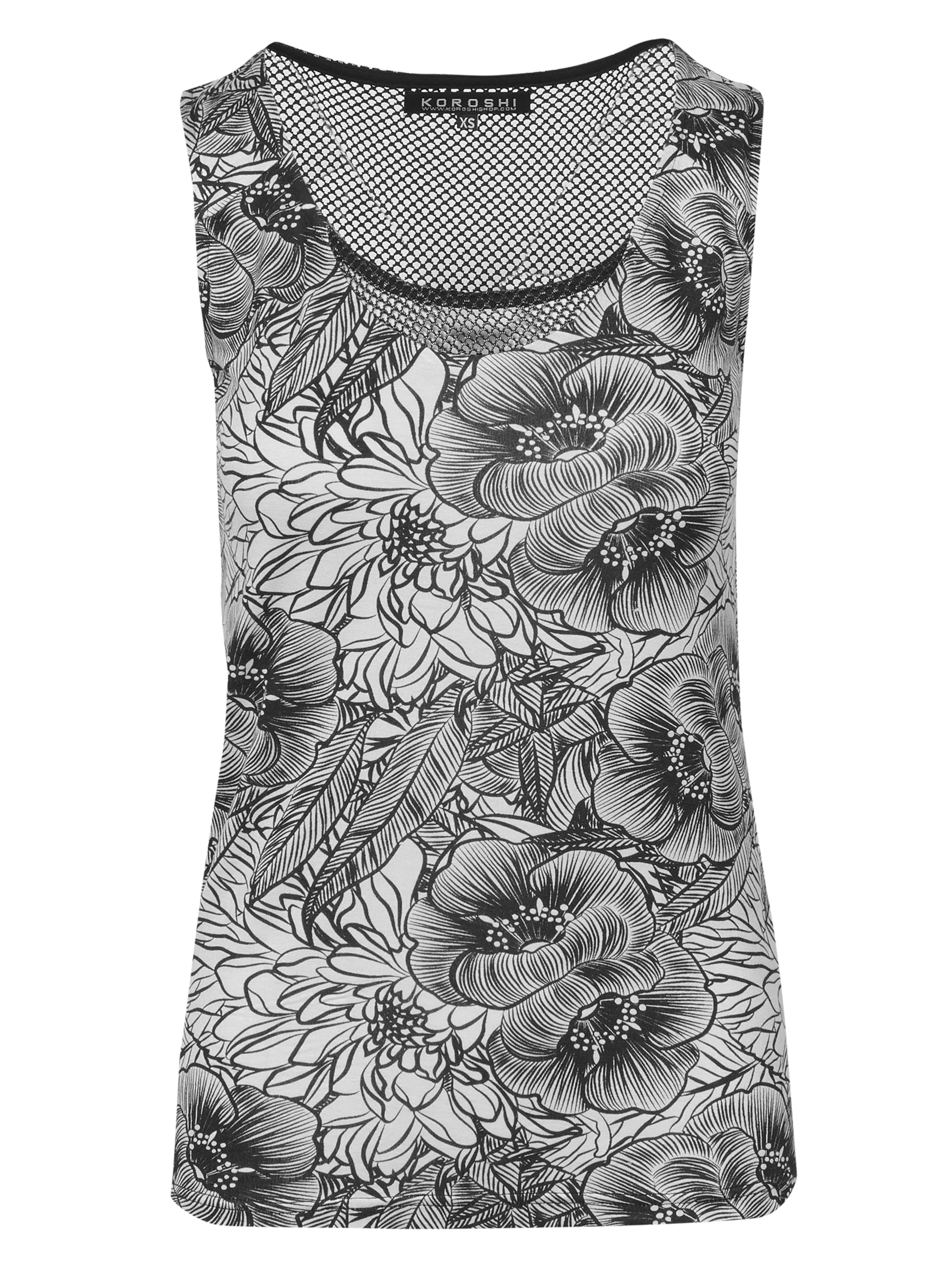 KOROSHI Topp i vit: framsida