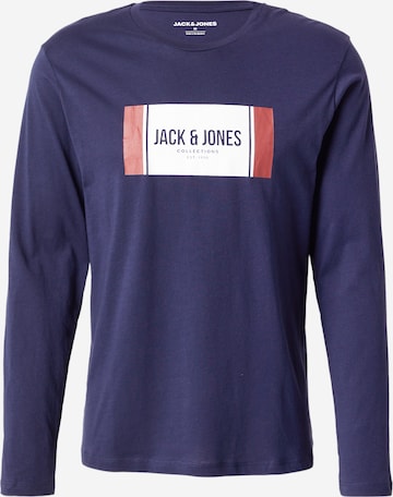 JACK & JONES Футболка 'JJHAYATO' в Синий: спереди