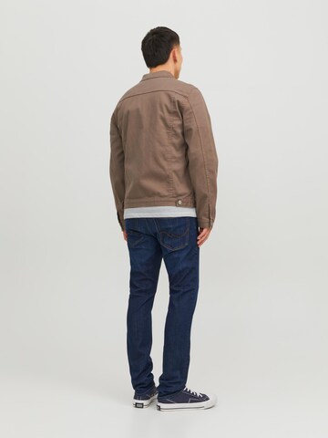 JACK & JONES Slimfit Jeans 'Glenn' i blå