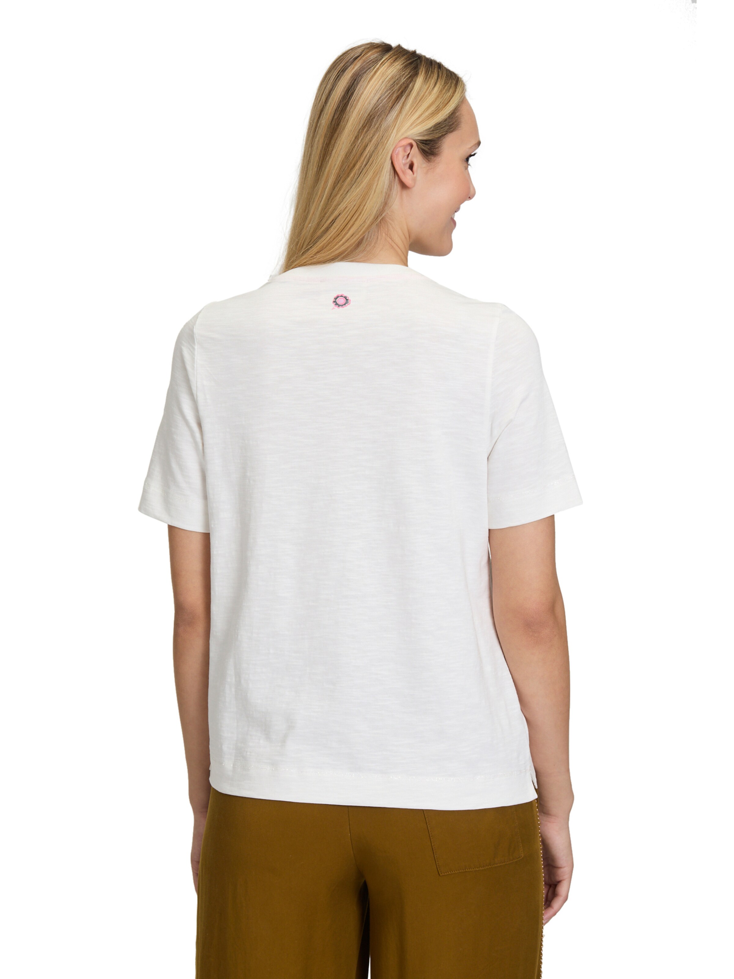 T-shirt Cartoon en blanc