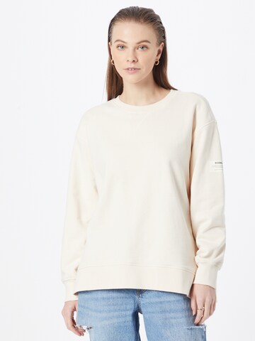 Sweat-shirt ECOALF en blanc : devant