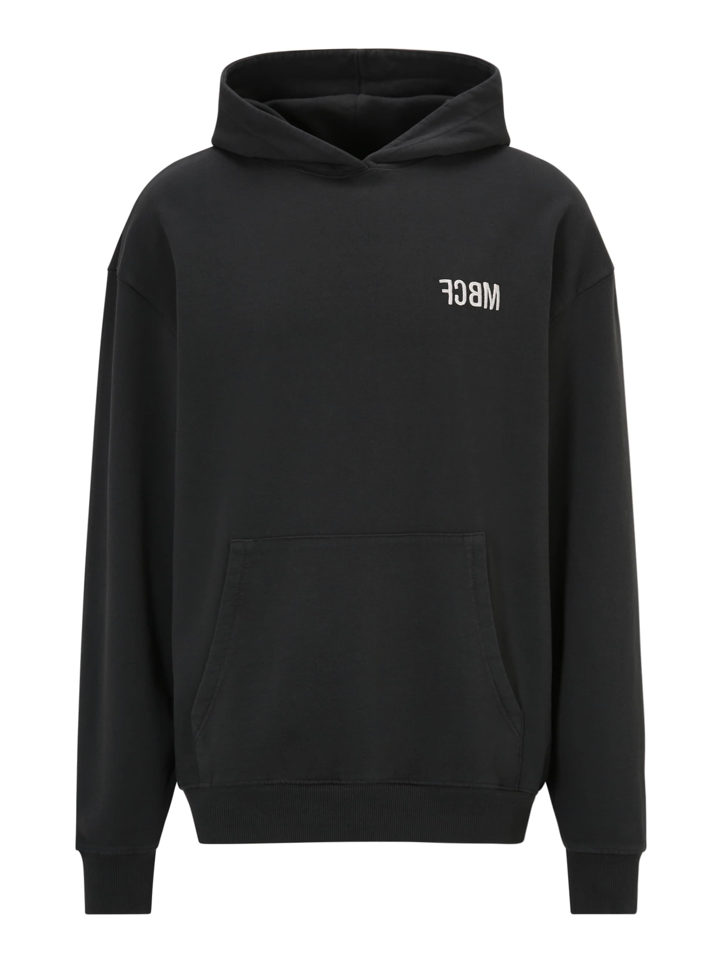 FCBM Μπλούζα φούτερ 'Enes' σε μαύρο: μπροστά