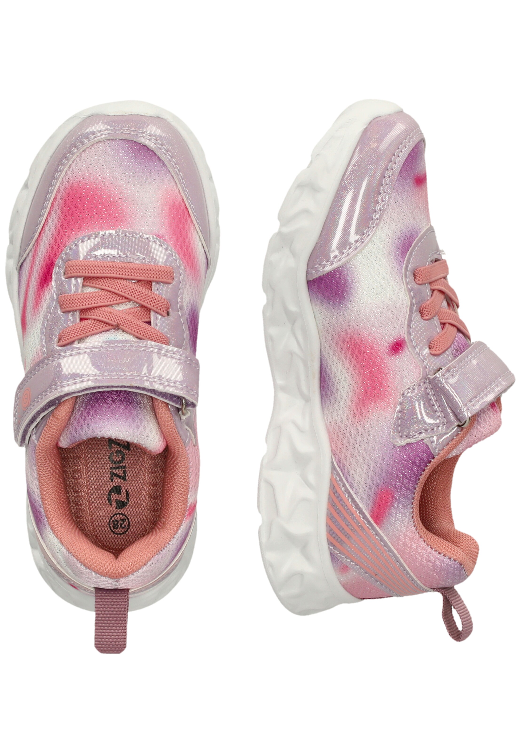 ZigZag Lage schoen 'Hellin' in Lila