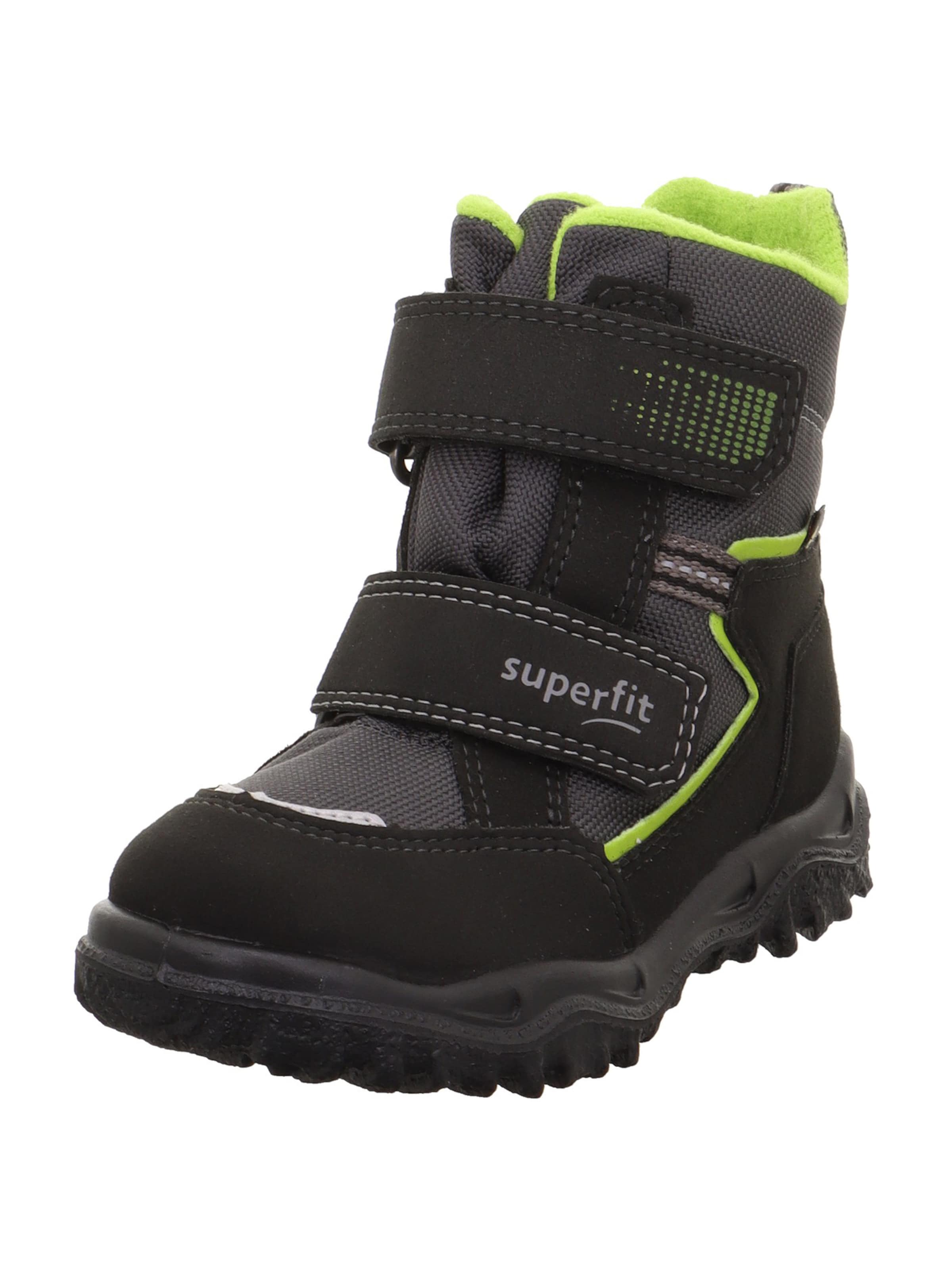 melns SUPERFIT Sniega apavi 'HUSKY': no priekšpuses