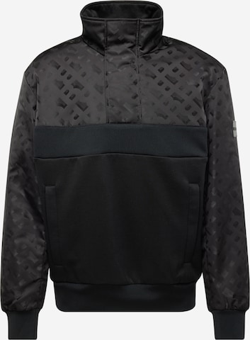 BOSS Black - Sweatshirt 'Sidney76' em preto: frente