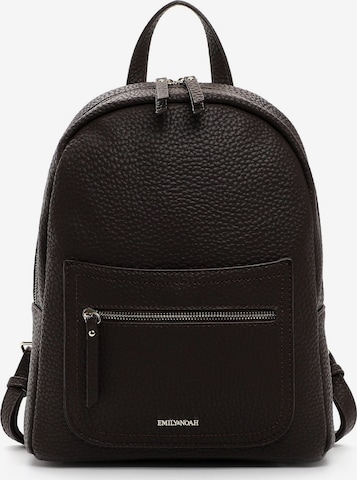 Emily & Noah Rugzak ' E&N Heidi ' in Bruin: voorkant