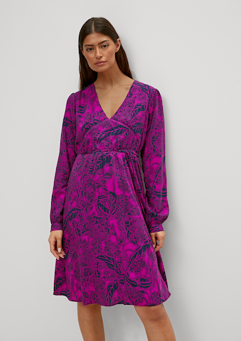 COMMA Kleid in Lila: Vorderseite