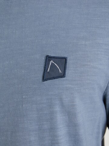 CHASIN' Shirt 'Brody Slub' in Blauw