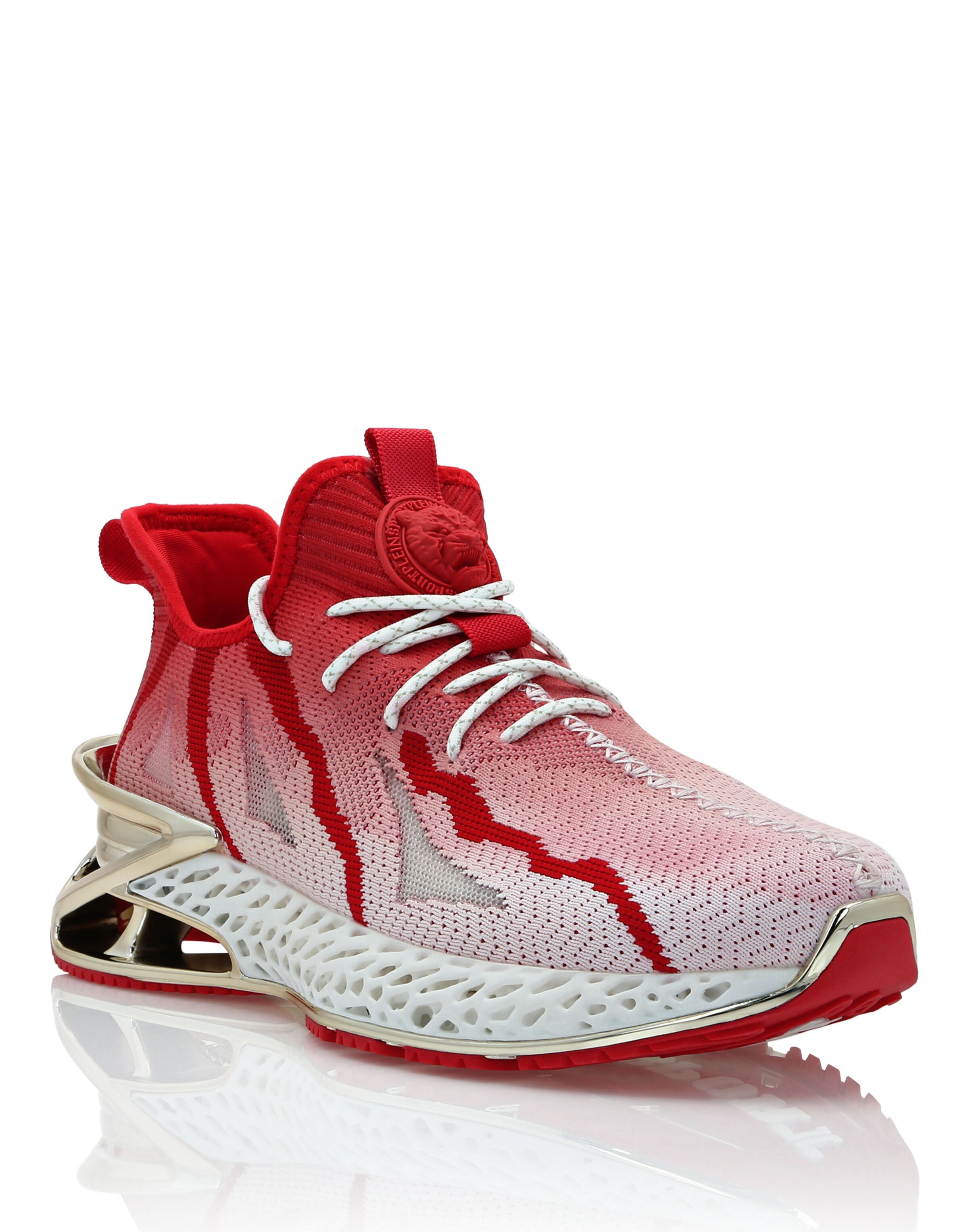 Plein Sport - Zapatillas deportivas bajas 'The Lighting Edition Gen.x.02' en rojo