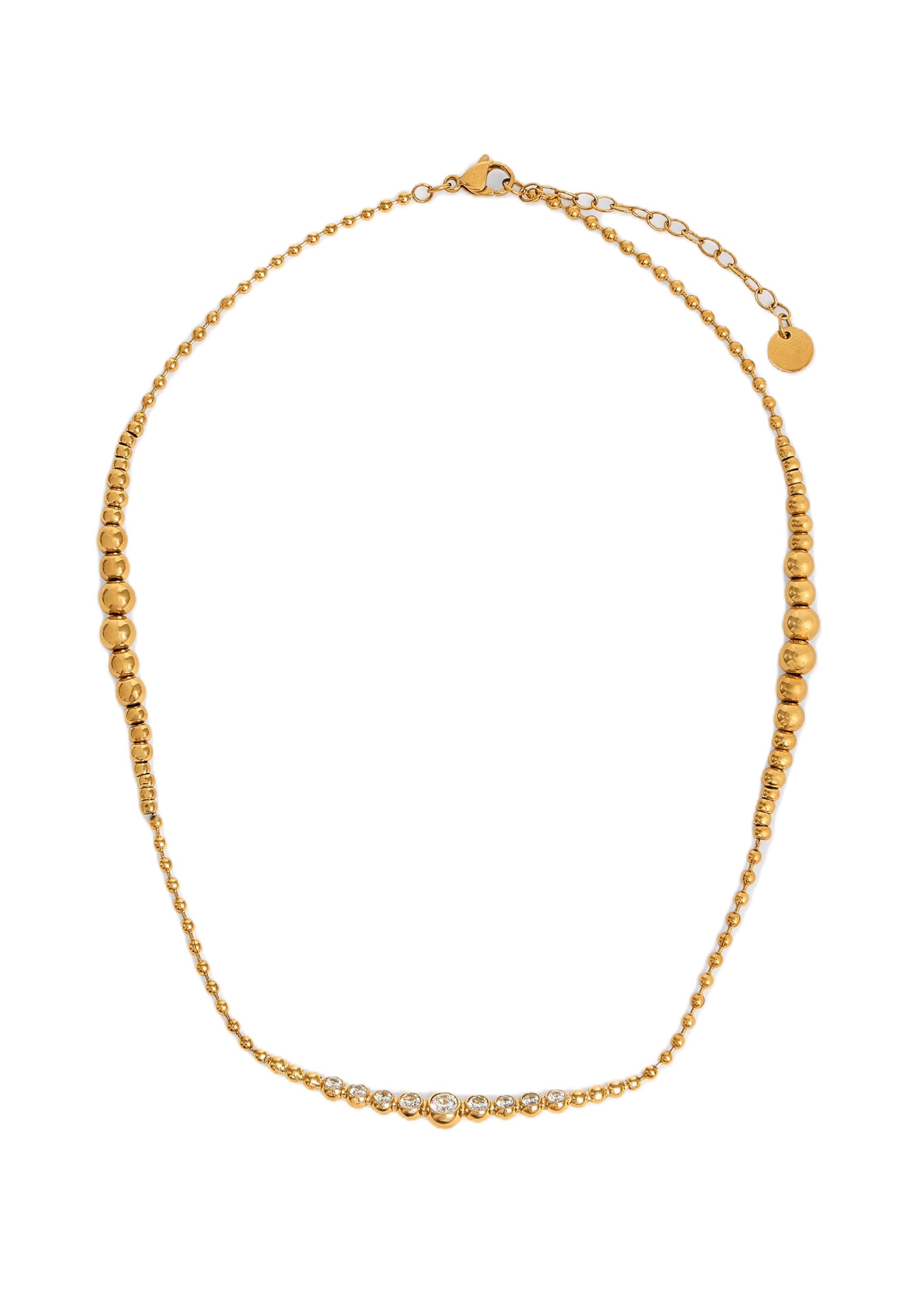 Collana di Liu Jo in oro: frontale