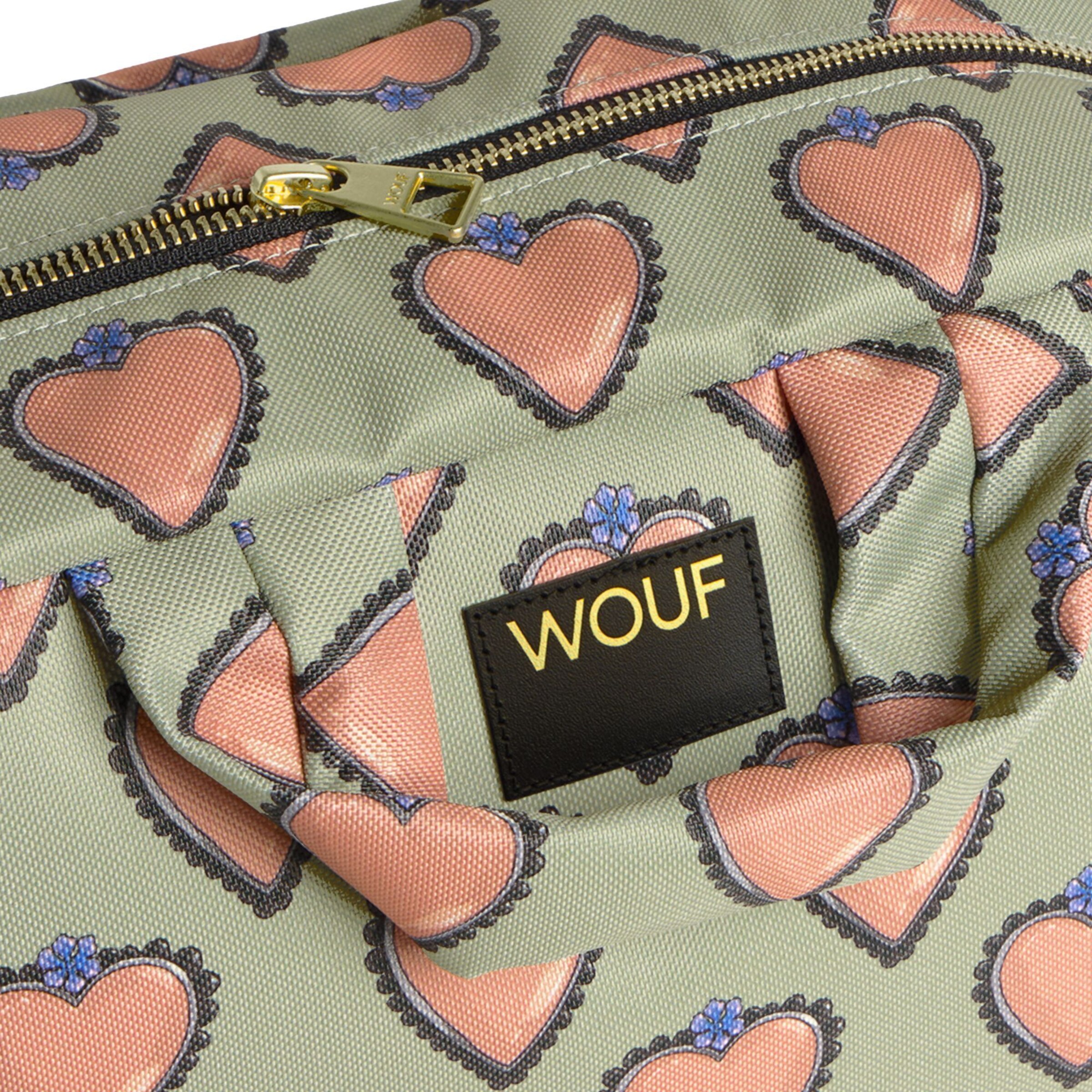 Wouf Kulturtasche 'Daily' in Grün