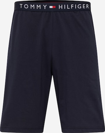 Regular Pantalon de pyjama TOMMY HILFIGER en bleu : devant