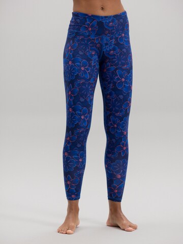 Hey Honey Skinny Leggings 'Cropped' in Blue