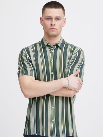 BLEND Comfort fit Overhemd in Groen: voorkant