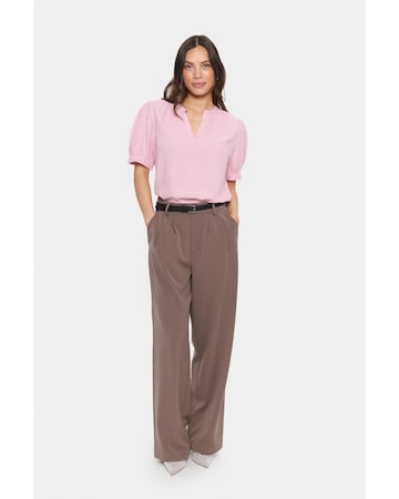 SAINT TROPEZ Blouse 'BrittSZ' in Pink