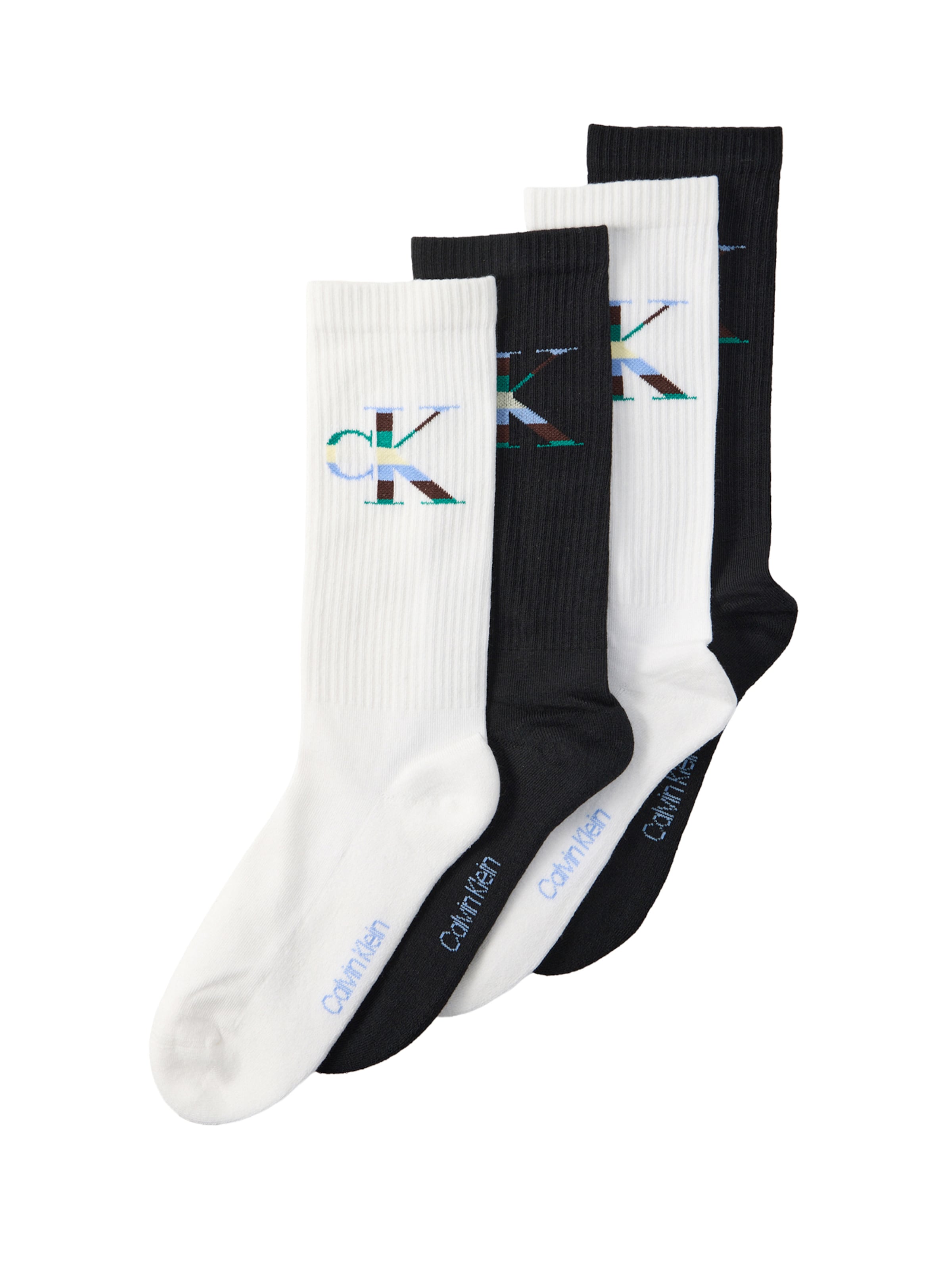 Calvin Klein Underwear Zokni - fekete: elől